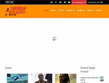 Tablet Screenshot of caribbeancreativity.nl